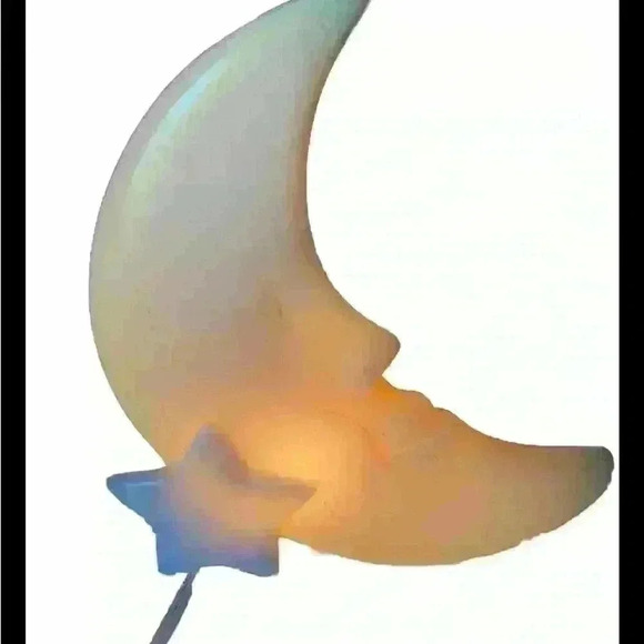 Vintage Man in the Moon nursery light - Picture 2 of 4